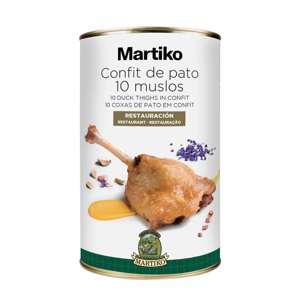 10 MUSLOS DE PATO EN CONFIT Martiko