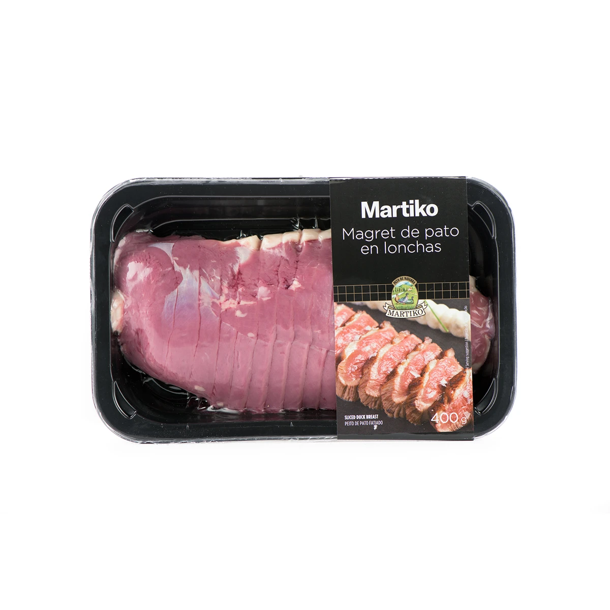 Magret pato fresco loncheado 400 g