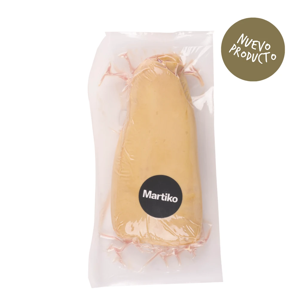 Foie gras de pato extra Martiko alto rendimiento