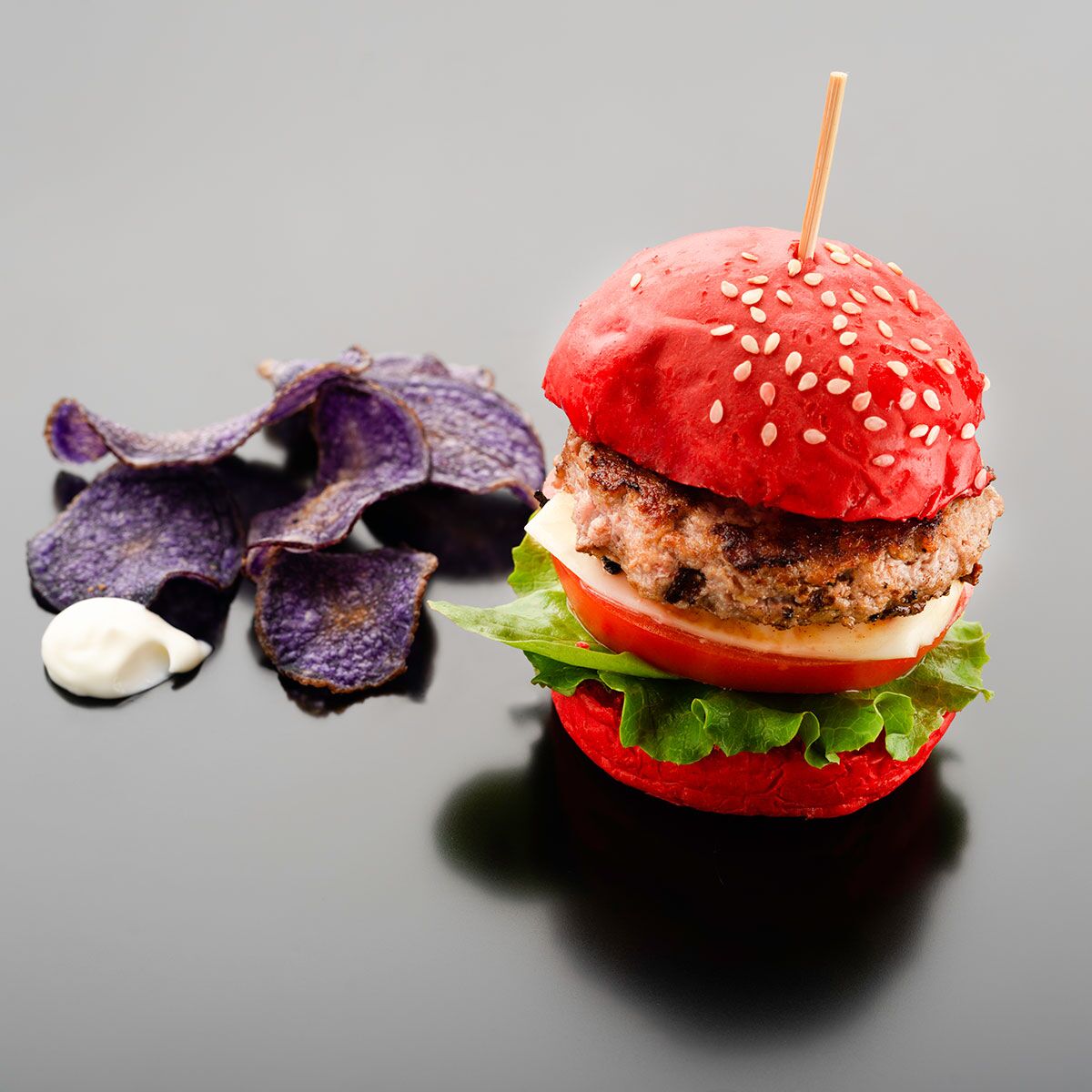 Hamburguesa de solomillo de pato