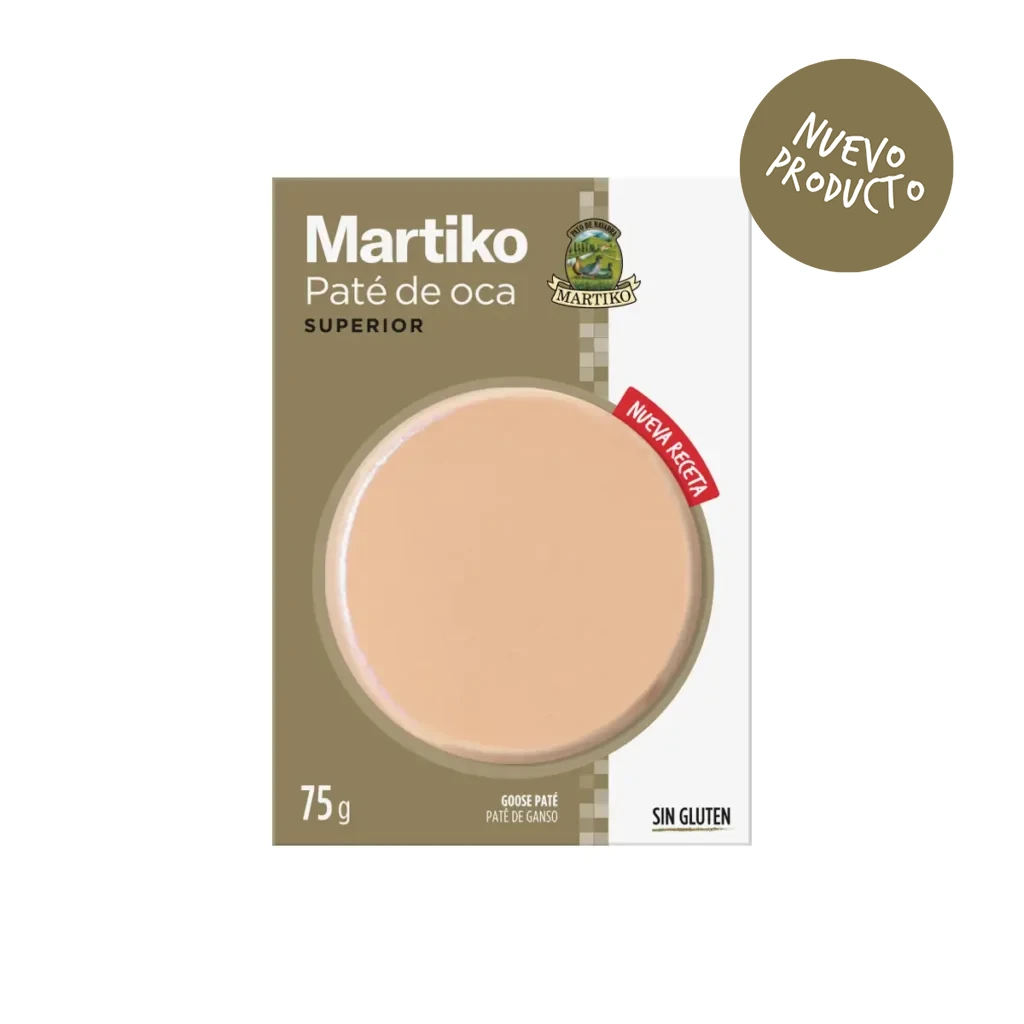 Paté de oca Martiko Superior 75g