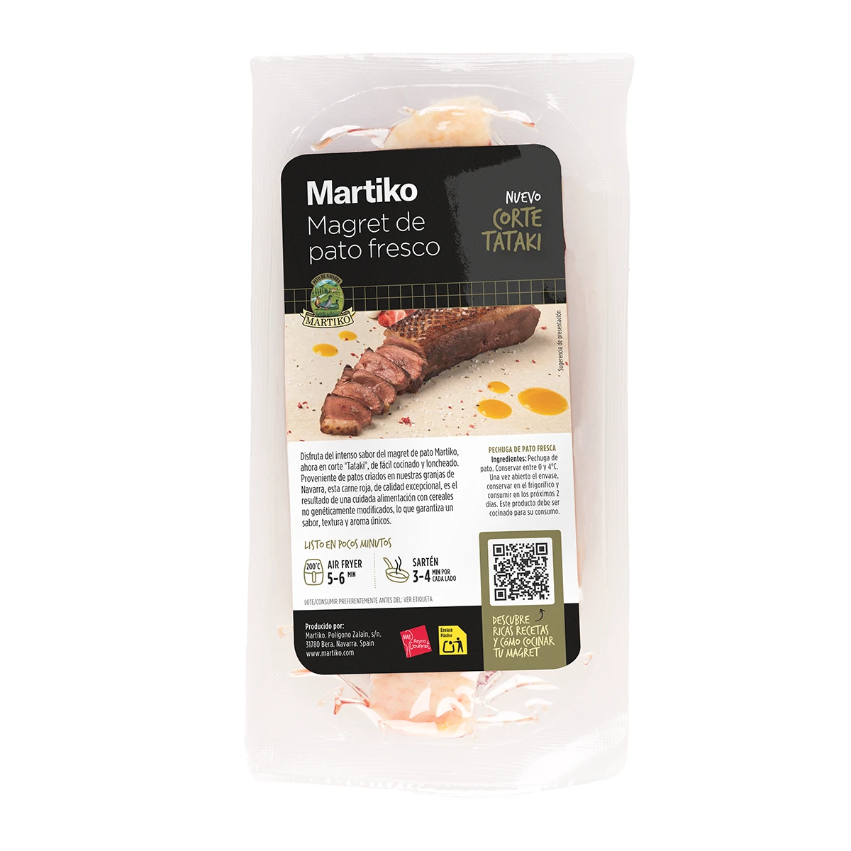 Magret de pato Martiko corte tataki_2