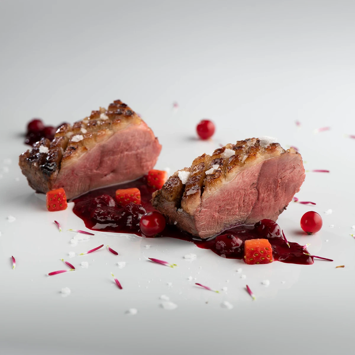 Magret de pato Martiko emplatado