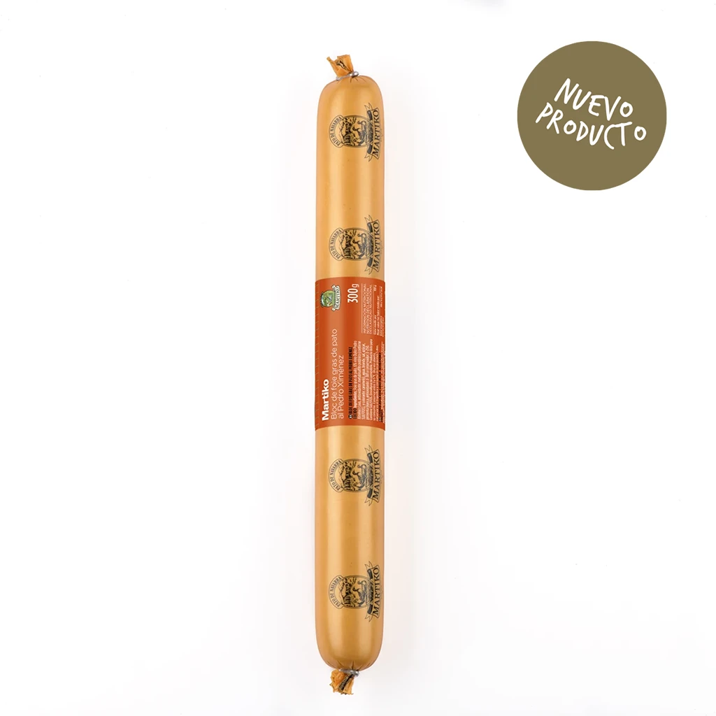 Bloc de foie gras de pato al Pedro Ximénez Martiko, formato ficelle 300 g